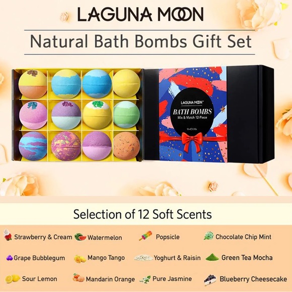 Laguna Moon Bath Bomb 12 Set - Picture 3 of 9